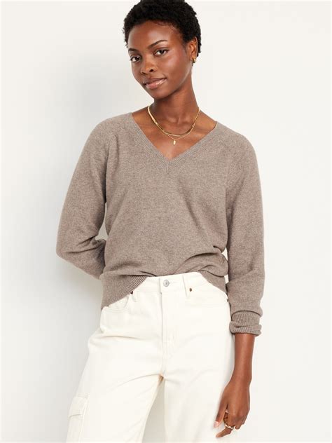 Sosoft Loose V Neck Sweater Old Navy