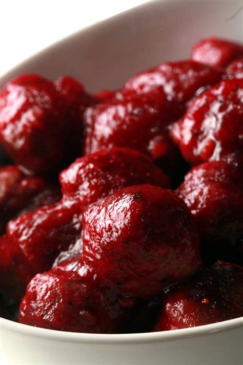 Keto Turkey Meatballs With Cranberry Glaze Low Carb Hoser