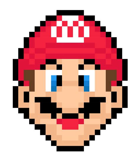 Super mario pixel art vector illustration. mario icon 23018276 Vector ...