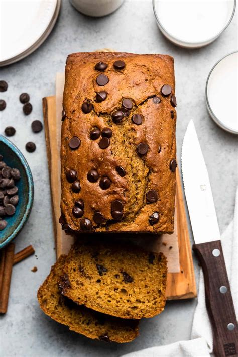 Chocolate Chip Pumpkin Bread | Kitchen Confidante