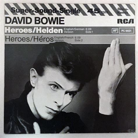 David Bowie Heroes Helden Heroes Héros 1982 Vinyl Discogs