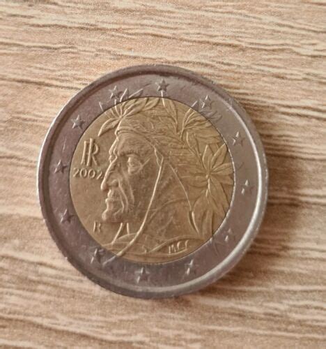 2 euro münze italien dante alighieri 2002 Fehlprägungen eBay