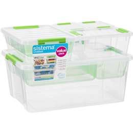 Sistema Storage Green Valuepack 6 pack - Black Box Product Reviews