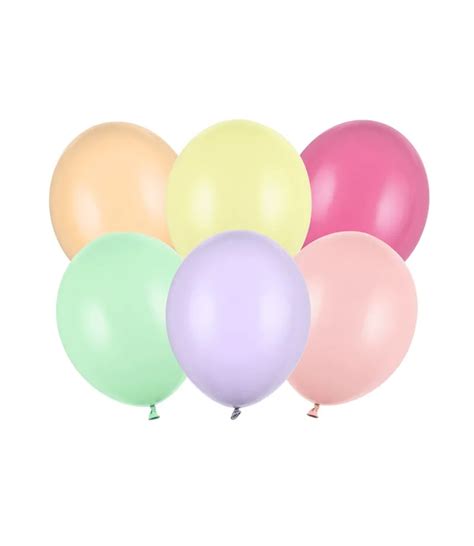 Ballonnen Pastel Mix Cm Stuks Feestdeco