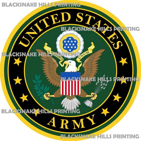 U.S. Army Emblem Vector Image Files multiple Formats Plus - Etsy