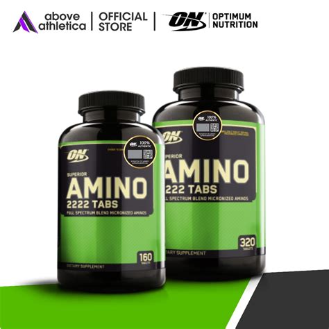 Optimum Nutrition Superior Amino 2222 Amino Acids Shopee Philippines