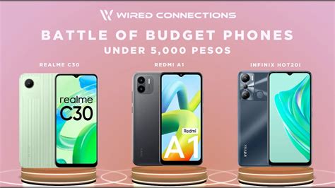 Battle Of BEST BUDGET Smartphones Under 5k Realme C30 Vs Redmi A1 Vs