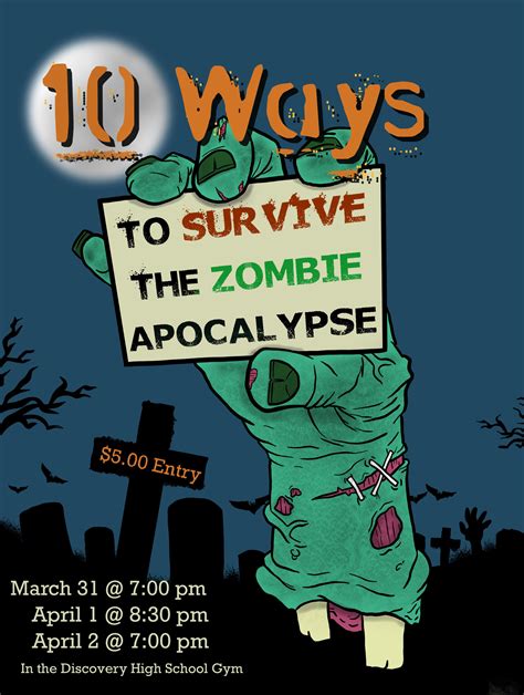 10 Ways To Survive The Zombie Apocalypse At Discovery High School