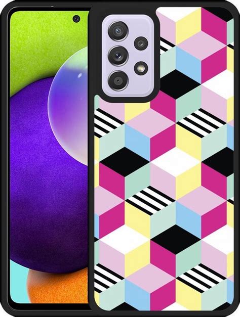 Hardcase Hoesje Geschikt Voor Samsung Galaxy A S Geometric Bol