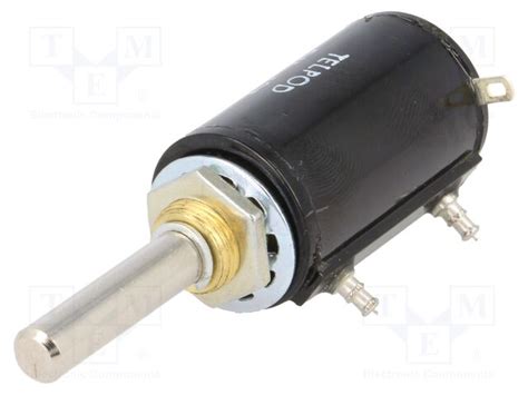 DM-107 4K7 TELPOD - Potentiometer: shaft | multiturn; 4.7kΩ; 0.75W; ±5% ...
