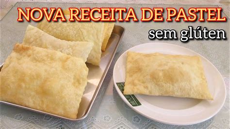 NOVA RECEITA DE PASTEL SEM GLÚTEN SEM PINGA AGORA MAIS FÁCIL DE