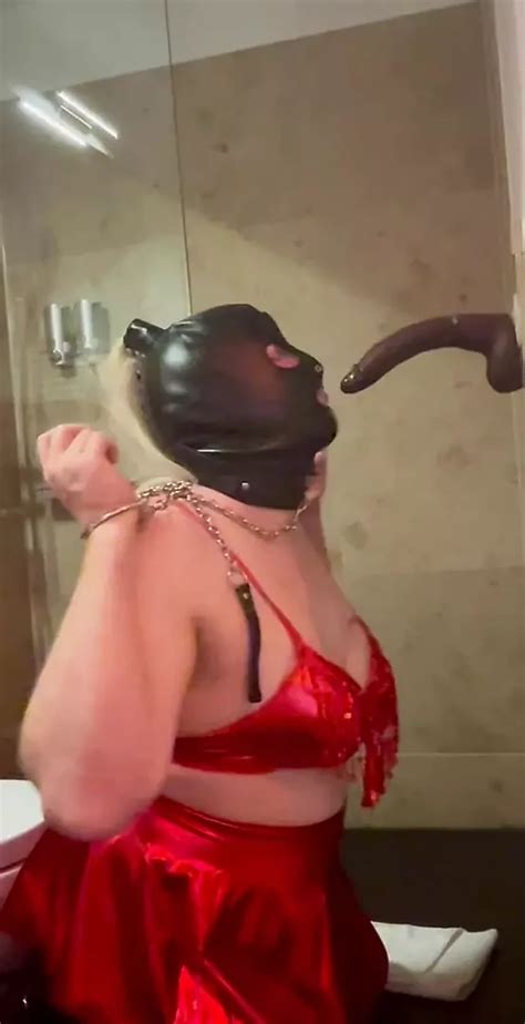 Sissy Blowjob Training In Bondage Shemale BDSM Porn Feat Sissy Chantalle XHamster