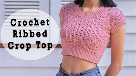 30 Free Crochet Crop Top Patterns Tank Top Pattern