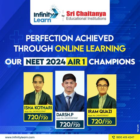 Infinity Learn By Sri Chaitanya Becomes The Only Online Platform To