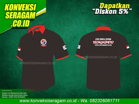 Desain Kaos Polo Coreldraw Konveksi Seragam