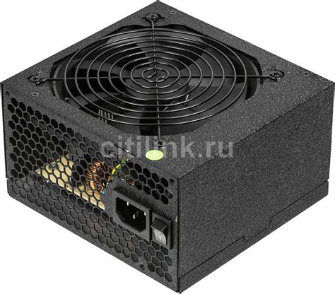 Блок питания Accord ACC-600W-80BR, 600Вт, 120мм, черный, retail ...