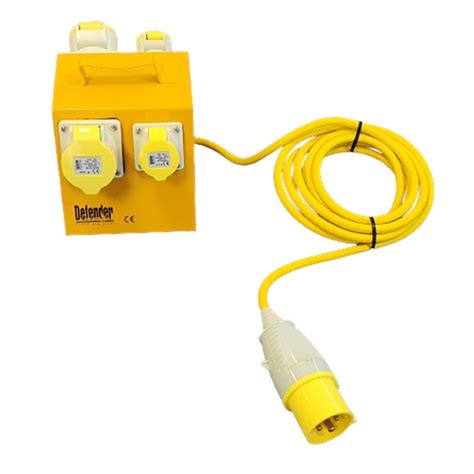 4 Way 110v 16a And 32a Power Splitter