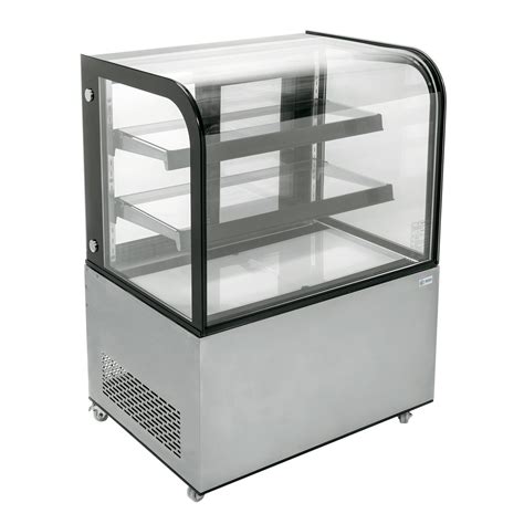 Migsa ARC 270Y Vitrina Refrigerada De Piso Cristal Curvo Equipamiento