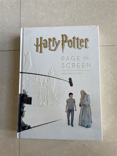 Harry Potter Page To Screen