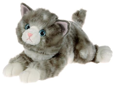 Мягкая игрушка Кошка Серая 30 см купить | 61814A Aurora