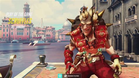 POTG JUNKRAT ONE TRICK CHRO PROLIKECHRO JUNKRAT GAMEPLAY OVERWATCH