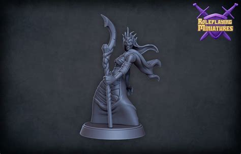 Lich Queen Miniature RPG Minis DND D&D RPG Tabletop Gaming From ...