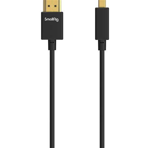 Smallrig Ultra Slim 4k Hdmi Data Cable D To A 55cm 3043b