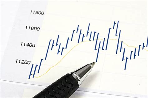 Stock Market Chart In Blue Blue Economy Rate Photo Background And Picture For Free Download