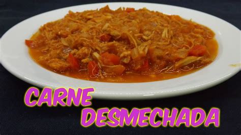 COMO HACER CARNE DESMECHADA COCINA CON PILAR YouTube