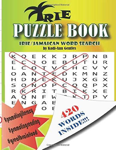 Irie Puzzle Book Jamaican Word Search Jamaican Store