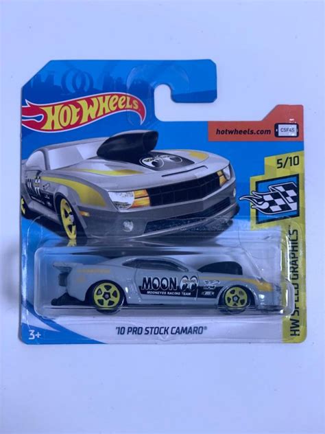 Hot Wheels 10 PRO Stock Camaro varianta karty ZE SBÍRKY carshoping