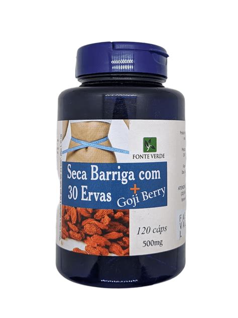 Seca Barriga Goji Berry Ervas Caps Mg Natu Nutri