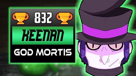 God Mortis 832 Cups Keenan In Brawl Ball Brawl Stars High Level