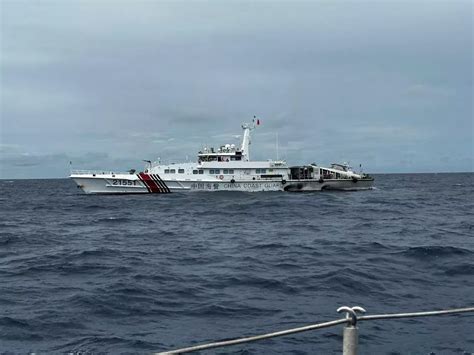 China Coast Guard China Coast Guard Blocks Ph Vessels En Route To