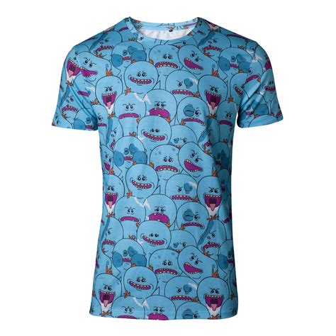 Rick And Morty Mr Meeseeks T Shirt Partykungen