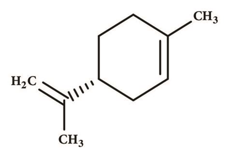 The Molecular Structure Of R Limonene Lm Download Scientific Diagram