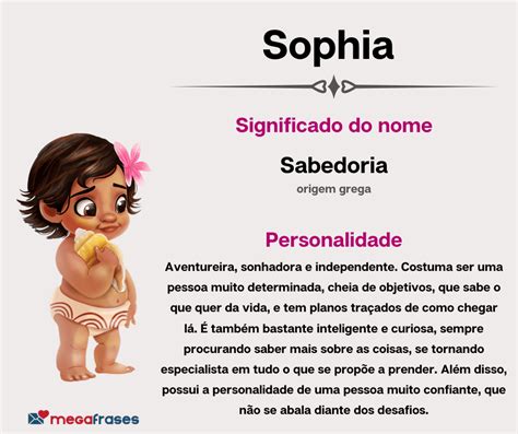 Significado Do Nome Sophia Curiosidades Mensagens