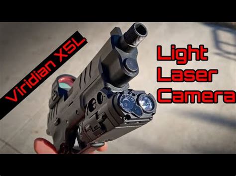 Viridian X L Gen Tactical Light With Camera Weapon Light Laser