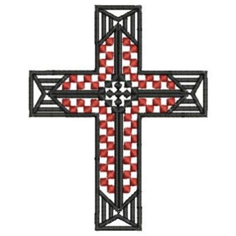 Religious Cross Machine Embroidery Design Embroidery Library At