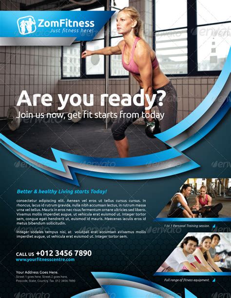 25 Best Gym Flyer and Brochure Templates