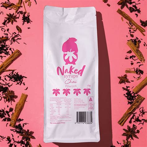 Naked Syrups Vegan Chai Powder Kg Supreme Coffee Roasters