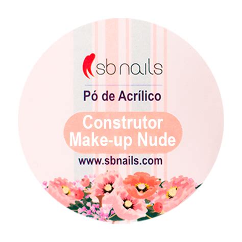 Sb Nails P De Acr Lico Construtor Make Up Nude G Desativados Produtos Loja Online