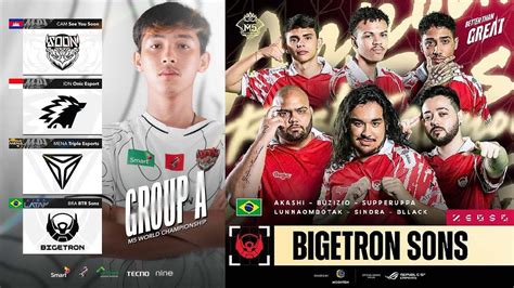 ករបរកតរវង See You Soon vs Bigetron Sons Group Stage M5 YouTube