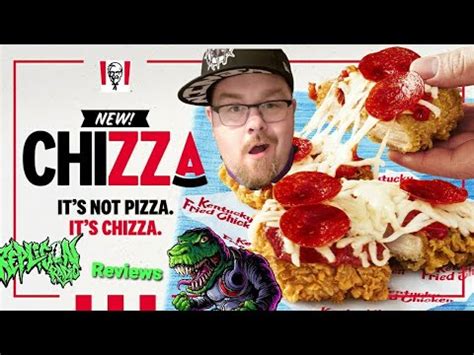 CHIZZA NEW KFC CHICKEN PIZZA FOODREVIEW REPLICONREVIEWS YouTube