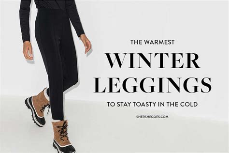 The 6 Best Winter Leggings for Women (2021)