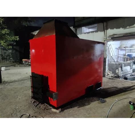 Automatic Solid Fuel Fired Hot Air Generator 440 Volt 50 Hertz Red Color Direct Injection