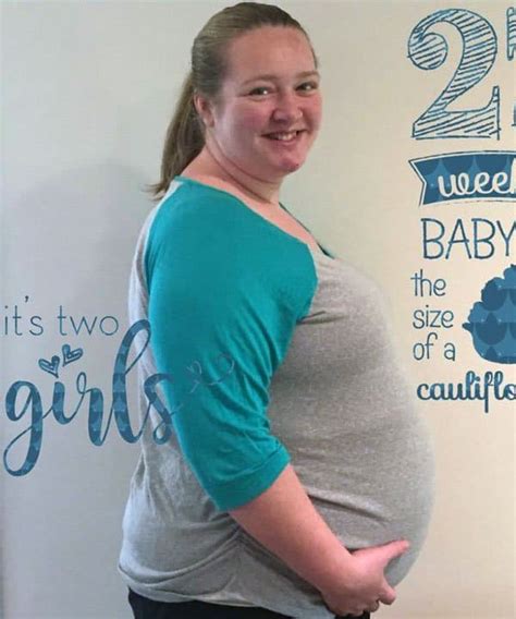 Pregnant Twins Belly Telegraph