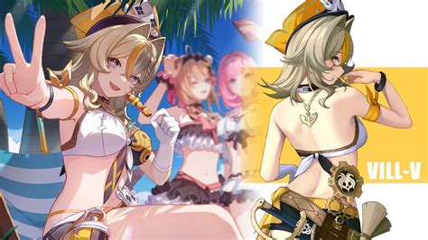 Vill V Helical Contraption Summer 2022 Outfit Honkai Impact En