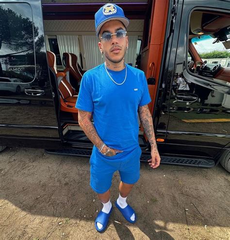 Sfera Ebbasta Outfit From July 28 2023 WHATS ON THE STAR