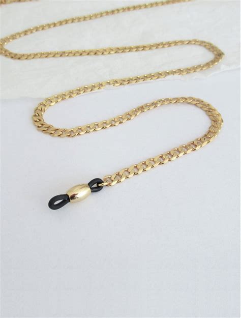 Chunky Gold Glasses Chain Eye Glass Chain Sunglass Necklace Etsy In 2020 Sunglasses Necklace